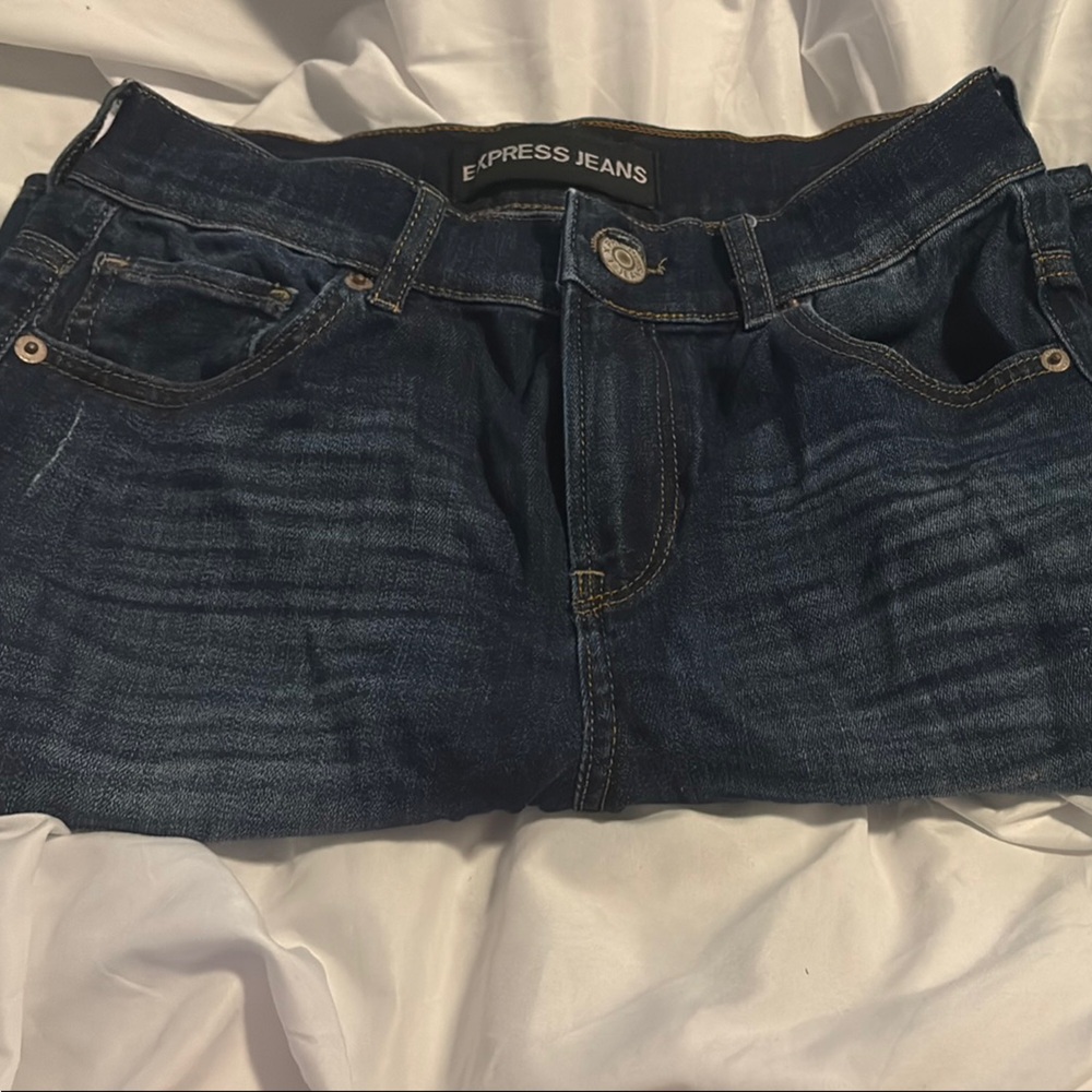 Express Midnight Denim Pants